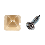 Picture of Dorman 395-026 License Plate Fasteners- No. 8 X 1/2 In.