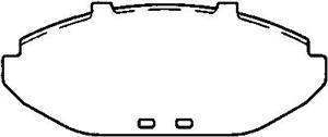 Disc Brake TitaniuMetallic Bendix MKD748 Crown Victoria Town Car Grand Marquis