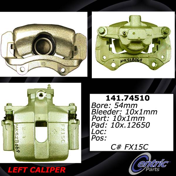 Centric 141.74510 Brake Calipers Autoplicity