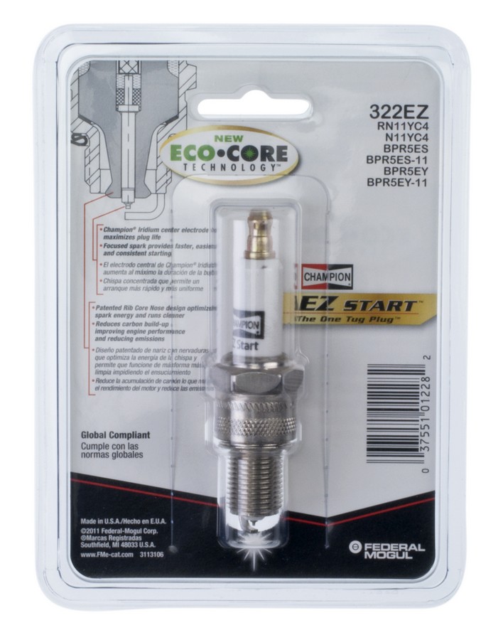 Champion Spark Plugs 322EZ Spark Plug Boot Kit Autoplicity