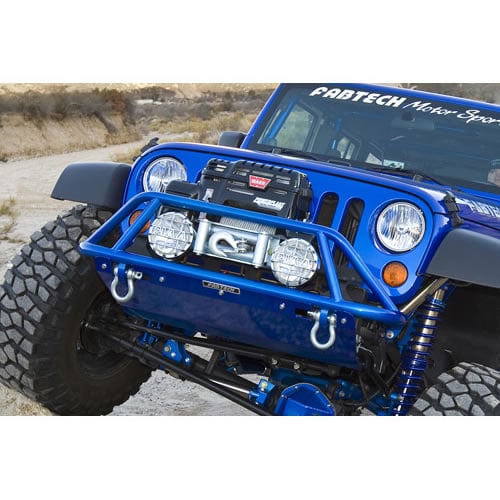 Fabtech FTT10039BK JEEP JK FRONT BUMPER Autoplicity
