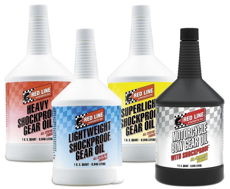 Red Line Oil 58524 Red Line Motorcycle ShockProof Gear Oil Autoplicity