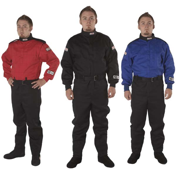 G-FORCE GF125 Youth Racing Suit - SFI 3.2A/1 Rated 1-Piece Fire Retardant Red