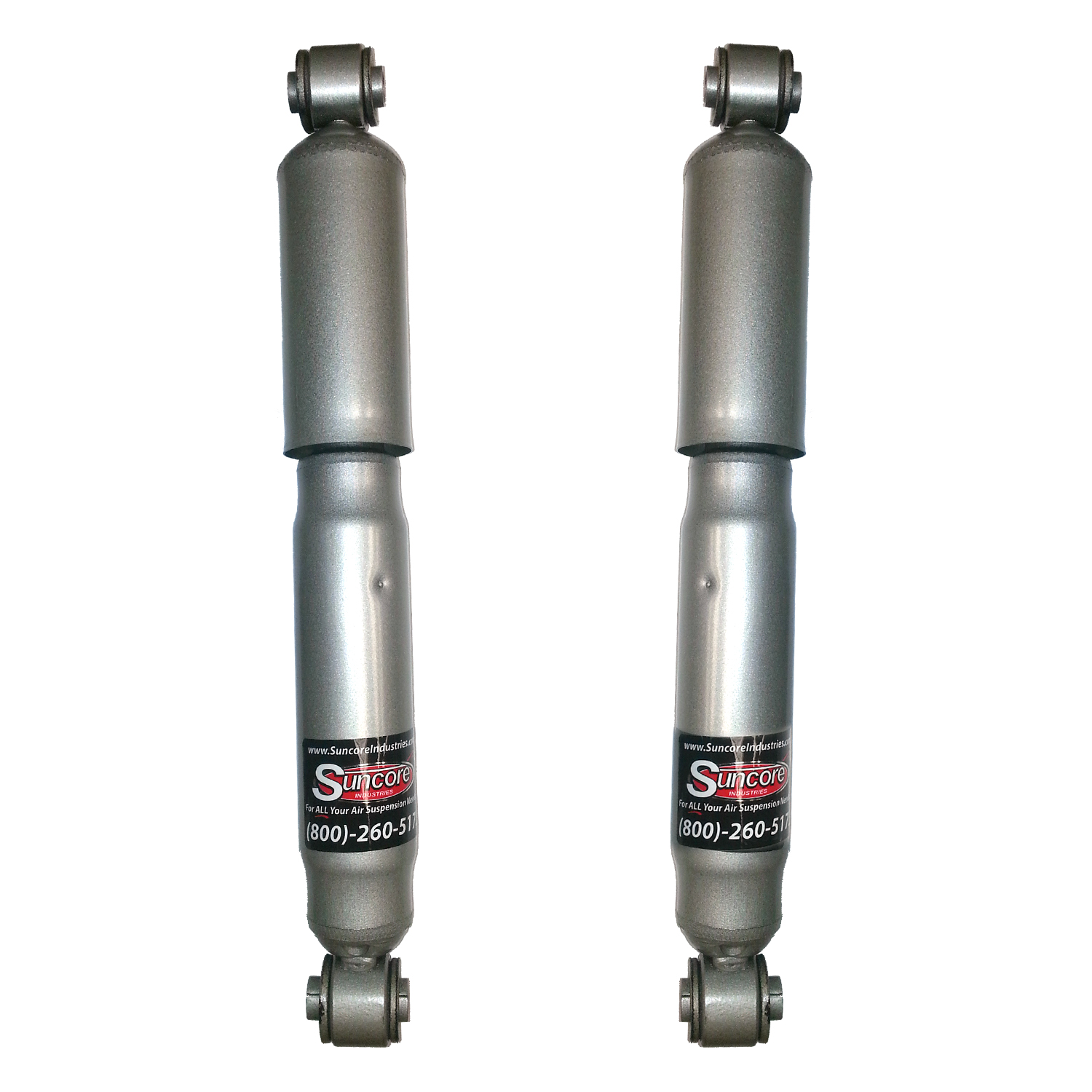 Suncore 142N12R Rear Air Ride Suspension Air to Gas Shocks Conversion