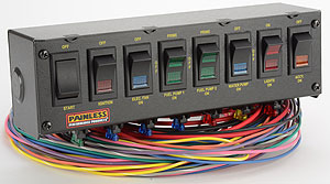 Picture of Painless Wiring 50303 8-Switch Fused Panel