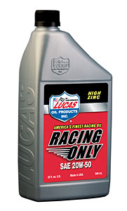 Picture of Lucas Oil 10620 Sae 20w-50 Racing Only Motor Oil - Quart