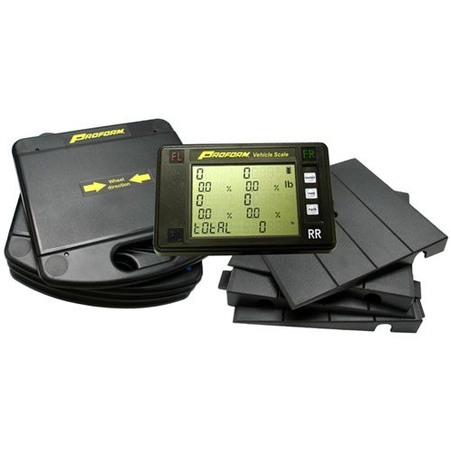 Proform Parts 67647 Vehicle Scale System; Wireless; 5,000lb Capacity; 1