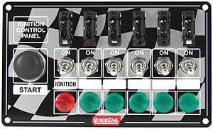 Show details for Quickcar Racing Products 50-164 Multi Purpose Switch Panel Kit