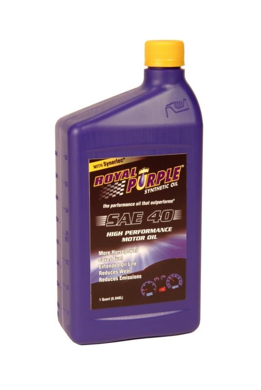 Show details for Royal Purple 01040 in our Motor Oil Deptartment