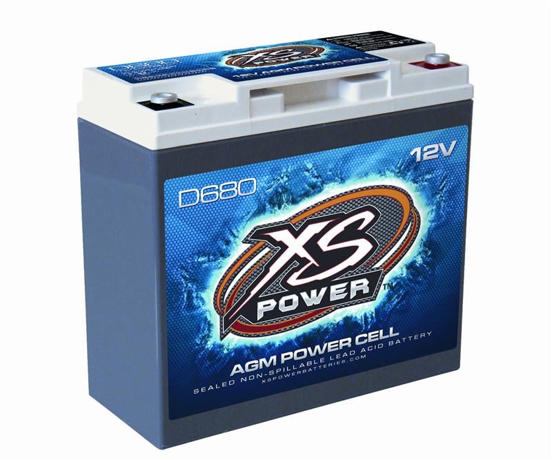 XS Power Batteries D680 XS Power AGM Battery12 Volt 150A CA Autoplicity