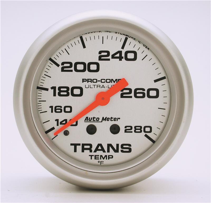 Auto Meter 4451 25/8" Transmission Temperature, 140280 °f, UltraLite