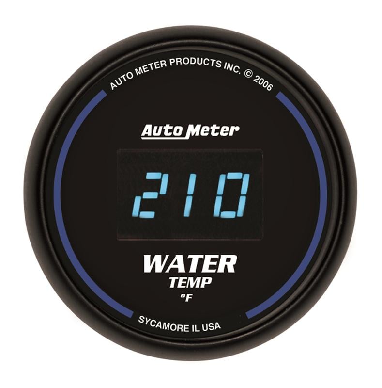 Auto Meter 6937 Cobalt Digital Water Temperature Gauge Autoplicity