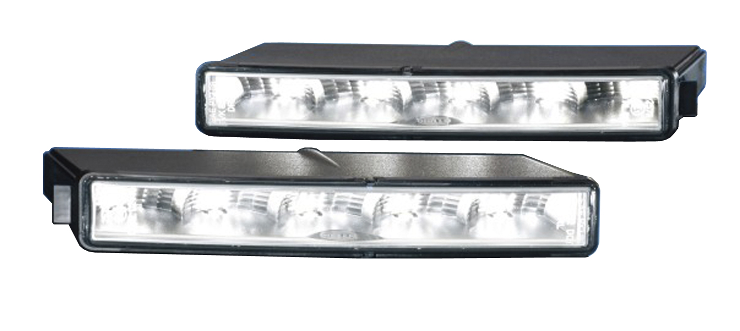 Picture of Hella 010043801 Universal Led Daytime Running Lamp Kit