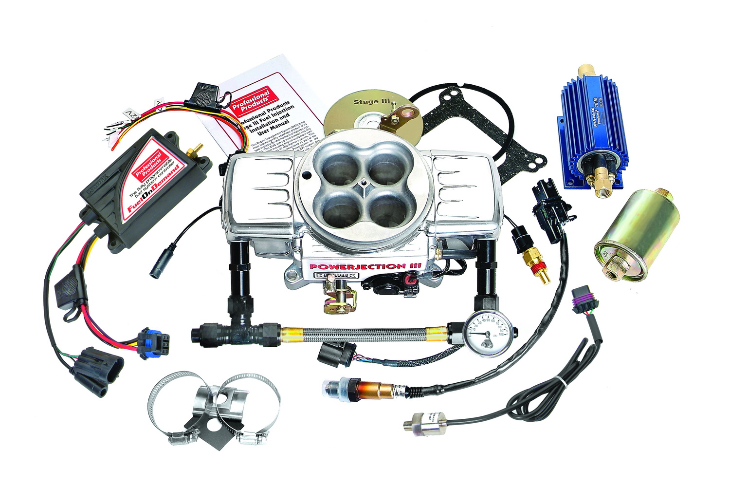 Power Injection Kit Professional Products 70029 Powerjection Iii Complete Kit-Returnless ...