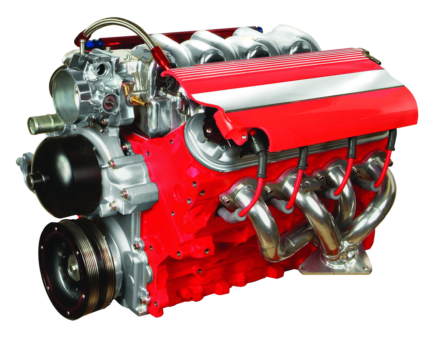 Professional Products 52140 Ls1/ls2 Coil CoversBrushed/anodized Red