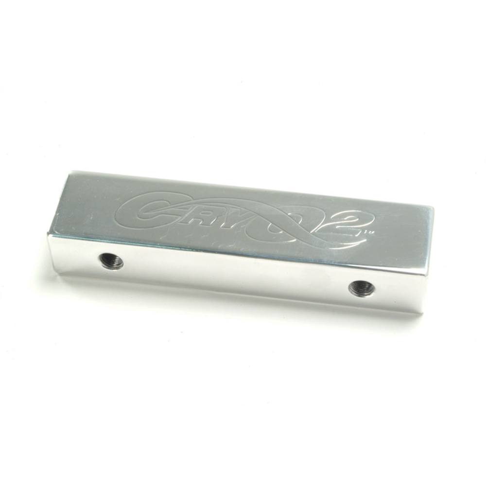 Show details for Design Engineering Dei 080120 Bar Includes Braided Line And Fittings; Measures 1.5"w X 6"l X 1"t;
available In Either Anodized Or Polished Finish; Engraved Cryo2
logo