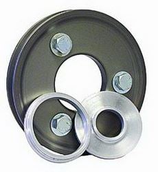 Picture of Powermaster 295 V-Belt Crank Pulley Chevy Big Block