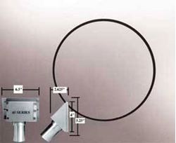 Picture of Hagan Street Rod Necessities 45RF Round Fuel Door FlatSurfaces