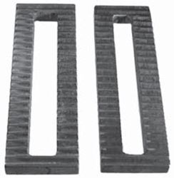 Picture of U-B Machine 46-1602 Serrated Steel Plate .75slot .5 x 2 x 6