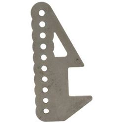 Picture of Chassis Engineering 3714-5 9&quot; Adjustable Lower Shock Mount Bracket for Ford