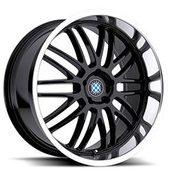 Picture of Beyern BMW Wheels 2085BYM205120B72 BEBYM 20X8.5 5X120 G-BLK MIR-LP 20MM  MESH Wheel