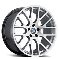 Picture of Beyern BMW Wheels 2010BYS205120S72 BEBYS 20X10 5X120 H-SLV 20MM  SPARTAN Wheel