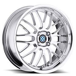 Picture of Beyern BMW Wheels 1570BYM274100C57 BEBYM 15X7 4X100 CHROME 27MM  MESH Wheel