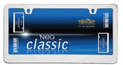 Picture of Cruiser Accessories 15330 Neo Classic Chrome License Frame