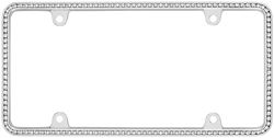 Picture of Cruiser Accessories 18130 Diamondesque, Chrome
