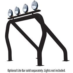 Picture of Go Rhino 9109370SSB Go Rhino! Bed Bars- Single Bar/single Kicker (between Wheel Wells)