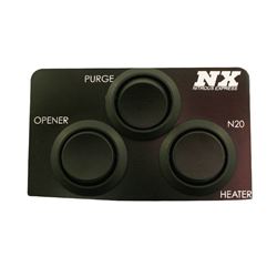 Picture of Nitrous Express 15777 Custom Switch Panel, C6 Corvette