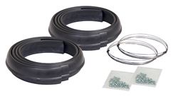 Picture of Pacer Performance 52-192 Universal Heavy Duty Steel Reinforced 1 3/4" Flexy Flare Rubber Fender Extenders ; Cost Effective Way To Protect Paint And Body Panels From Dirt, Rocks And Road Debris; Include A Built-In Curvature To Maintain Their Form And Shape Without Distorting ; Sol