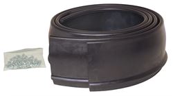 Picture of Pacer Performance 52-171 Universal Extra Wide Heavy Duty Flexy Flare 4" Rubber Fender Extenders ; Cost Effective Way To Protect Paint And Body Panels From Dirt, Rocks And Road Debris; Include A Built-In Curvature To Maintain Their Form And Shape Without Distorting ; Sold In Pairs