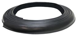Picture of Pacer Performance 52-168 Universal No Lip Heavy Duty Flexy Flare 2 1/4" Rubber Fender Extenders ; Cost Effective Way To Protect Paint And Body Panels From Dirt, Rocks And Road Debris; Include A Built-In Curvature To Maintain Their Form And Shape Without Distorting ; Sold In 25' B
