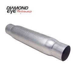 Picture of Diamond Eye Manufacturing 400405 Performance Diesel Exhaust Part-4in. Aluminized Performance Quiet Tone Resonator