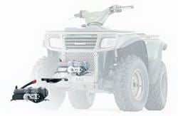 Picture of Warn 68852 For 1500 To 3500 Pound Winches; Fixed Mount; Powder Coated; Black