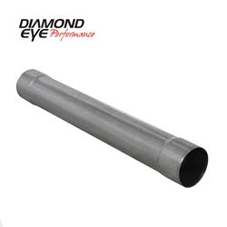Picture of Diamond Eye Manufacturing 510205 Performance Diesel Exhaust Part-4in. Aluminized Performance Muffler Replacement