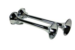 Picture of Kleinn Horns 401 Dual Roof Mount Truck Horn With Chrome Finish For Use With Manual Valve