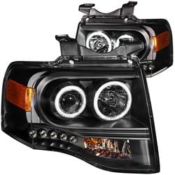 Picture of ANZO USA Projector Headlight Set w/Halo