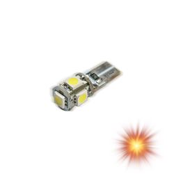 Picture of Oracle Lighting 4801-005 T10 5 Led 3 Chip Smd Bulbs, Amber, Pair