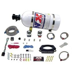 Picture of Nitrous Express 20934-10 Ls 90mm Plate System (50-400hp) W/ 10lb Bottle