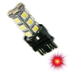 Picture of Oracle Lighting 5103-003 3157 18 Led 3-Chip Smd Bulb, Red, Single