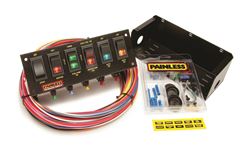 Picture of Painless Wiring 50302 6-Switch Fused Panel