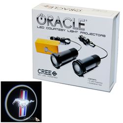 Picture of Oracle Lighting 3361-504 Door Led Projectors, Mustang
