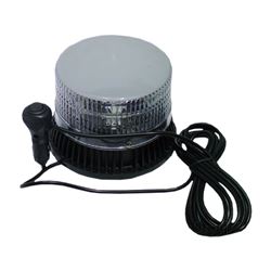 Picture of Race Sport RS-16LED-VS3 16-Led Dome Led High-Powered Beacon - Amber Led'S In White Lens Dome