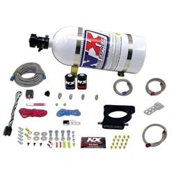 Picture of Nitrous Express 20935-10 Ls 78mm 3-Bolt Plate System (50-350hp) W/ 10lb Bottle
