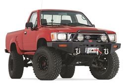Picture of Warn 68451 Powder Coated Black Without Brush Guard Without Skid Plate Without Step Plate