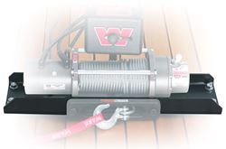 Picture of Warn 11078 For Use With M12 And M8274-50 Winches; Fixed Mount; Powder Coated; Black; Steel