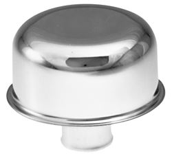 Picture of Proform Parts 66035 Engine Valve Cover Breather; 3 In Dia; No Logo; 3/4 Od Neck For Pcv Hole; Chrome