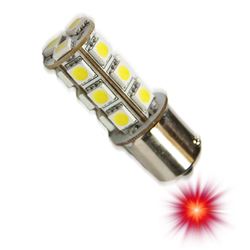 Picture of Oracle Lighting 5105-003 1156 18 Led 3-Chip Smd Bulb, Red, Single